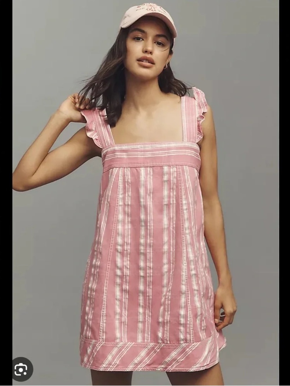 Pilcro Sleeveless Lakeside Swing Mini Dress